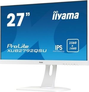 iiyama ProLite XUB2792QSU-W1 27 2560 x 1440 DVI HDMI DisplayPort 70Hz Pivot Skærm
