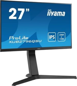 iiyama ProLite XUB2796QSU-B1 27 2560 x 1440 HDMI DisplayPort 75Hz Pivot Skærm