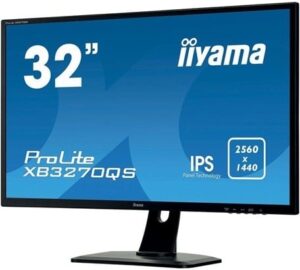 iiyama ProLite XB3270QS-B1 32 2560 x 1440 DVI HDMI DisplayPort 60Hz
