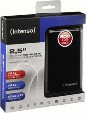 Intenso Harddisk Memory Case 1TB 2.5" USB 3.0 5400rpm