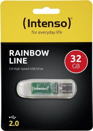 Intenso Rainbow Line USB 2.0 Hvid - 3502480