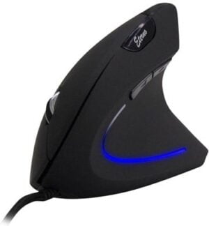 Inter-Tech Eterno KM-206WR Optisk Kabling Sort