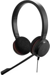Jabra Evolve 20 MS stereo Kabling Headset Sort