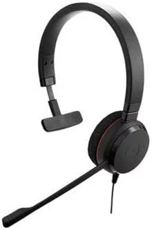 Jabra Evolve 20 UC mono Kabling Headset Sort