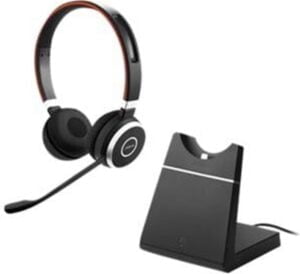 Jabra Evolve 65 UC stereo Trådløs Headset Sort - 6599-823-499