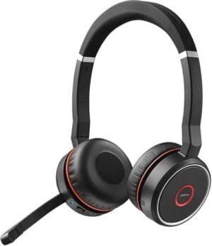 Jabra Evolve 75 MS Stereo Trådløs Headset Sort - 7599-832-109
