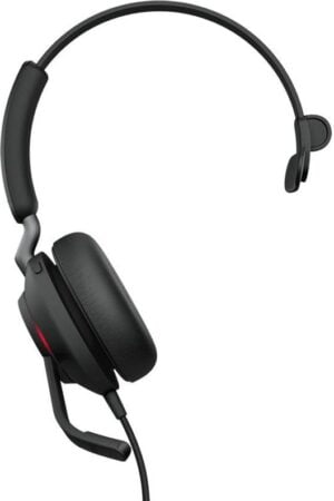 Jabra Evolve2 40 MS Mono Kabling Headset Sort