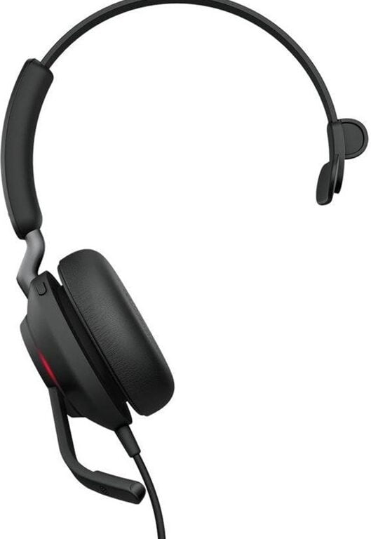 Jabra Evolve2 40 MS Mono Kabling Headset Sort