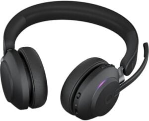Jabra Evolve2 65 MS Stereo Trådløs Headset Sort