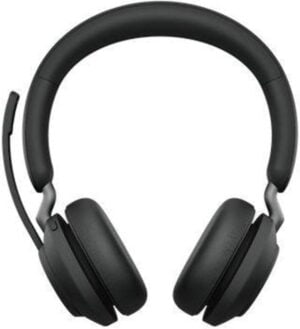 Jabra Evolve2 65 UC Stereo Trådløs Headset Sort