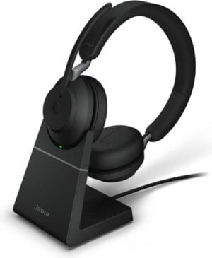Jabra Evolve2 65 UC Stereo Trådløs Headset Sort - 26599-989-989