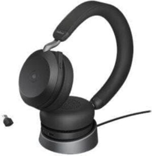 Jabra Evolve2 75 Trådløs Kabling Headset Sort - 27599-989-989