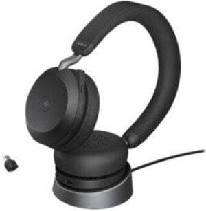 Jabra Evolve2 75 Trådløs Kabling Headset Sort - 27599-999-889