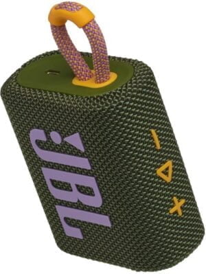JBL Go 3 Højttaler Grøn Orange Lilla - JBLGO3GRN