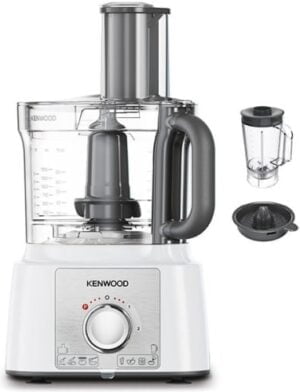 Kenwood Multipro Express FDP65.640WH Køkkenmaskine 3liter Hvid/rustfrit stål