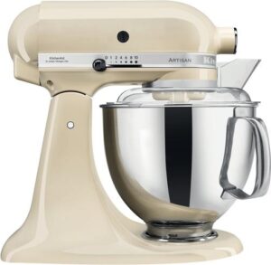 KitchenAid Artisan 5KSM175PSEAC Køkkenmaskine 4.8liter Fløde