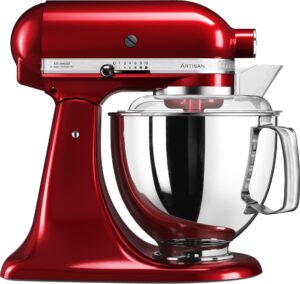 KitchenAid Artisan 5KSM175PSECA Køkkenmaskine 4.8liter Æblekærlighedsrød