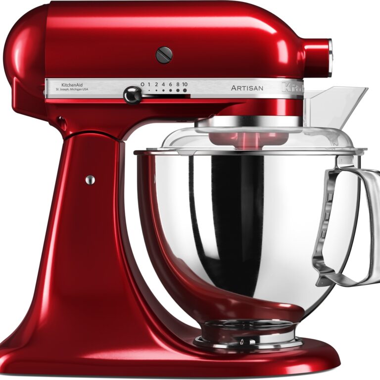 KitchenAid Artisan 5KSM175PSECA Køkkenmaskine 4.8liter Æblekærlighedsrød