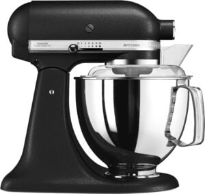 KitchenAid Artisan 5KSM175PSEBK Køkkenmaskine 4.8liter Sort støbejern