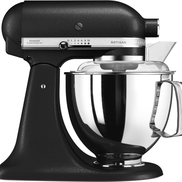 KitchenAid Artisan 5KSM175PSEBK Køkkenmaskine 4.8liter Sort støbejern