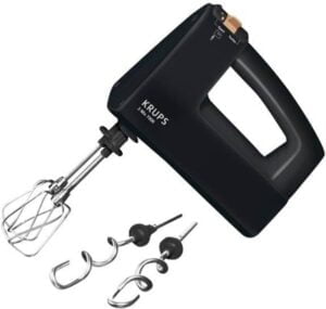 Krups 3 MIX 7000 F60858 Håndmixer Turbofunktion Sort/kobber