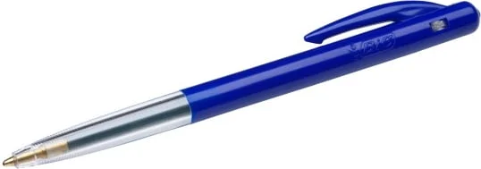 Bic Kuglepen Clic blå Medium 50stk/pak