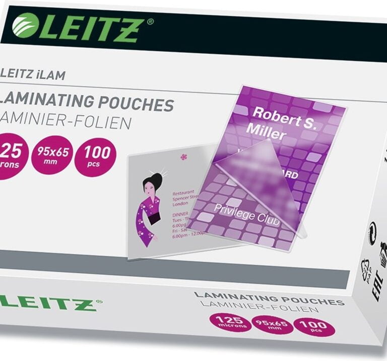 Leitz Laminerings poser 65 x 95 mm - 33812