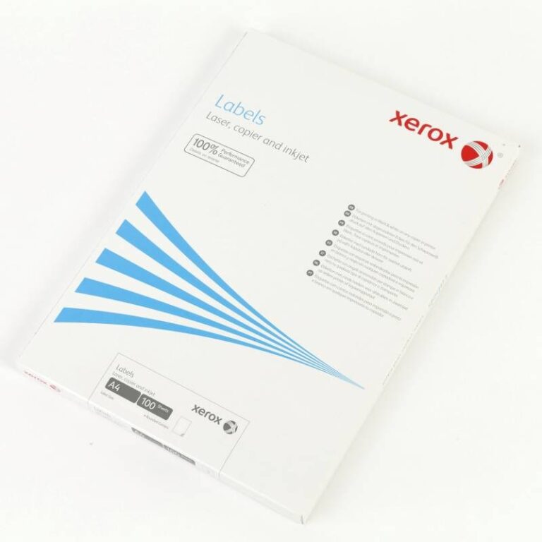 Laserlabels Xerox 99,1x139,0mm 003R97480 4stk/ark 100ark/æsk