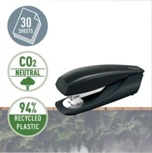Hæftemaskine recycle t/30ark sort