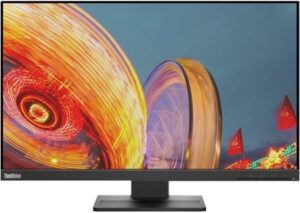Lenovo ThinkVision E24q-20 24 2560 x 1440 HDMI DisplayPort 75Hz Pivot Skærm