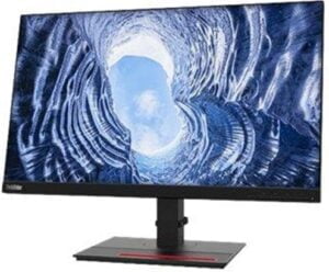 Lenovo ThinkVision T24h-20 23.8 2560 x 1440 HDMI DisplayPort USB-C 60Hz Pivot Skærm