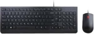 Lenovo Essential Wired Combo Tastatur og mus-sæt Kabling Dansk