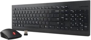 Lenovo Essential Wireless Combo Tastatur og mus-sæt Trådløs Dansk