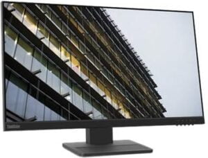 Lenovo ThinkVision E24-20 23.8 1920 x 1080 VGA (HD-15) HDMI DisplayPort 60Hz Pivot Skærm