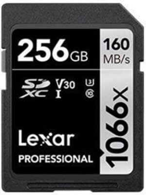 Lexar Professional SILVER series SDXC Video Class V30 / UHS-I U3 / Class10