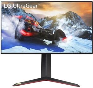 LG UltraGear 27GP950-B 27 3840 x 2160 HDMI DisplayPort 144Hz Pivot Skærm