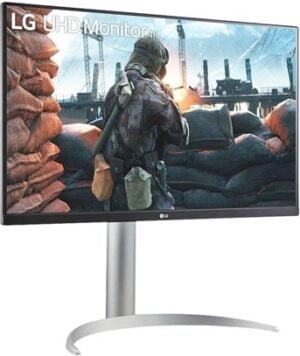 LG 27UP650-W 27 3840 x 2160 HDMI DisplayPort 60Hz Pivot Skærm