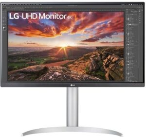 LG 27UP850-W 27 3840 x 2160 HDMI DisplayPort USB-C 60Hz Pivot Skærm  - 27UP850-W.AEU