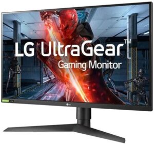 LG UltraGear 27GL850-B 27 2560 x 1440 HDMI DisplayPort 144Hz Pivot Skærm