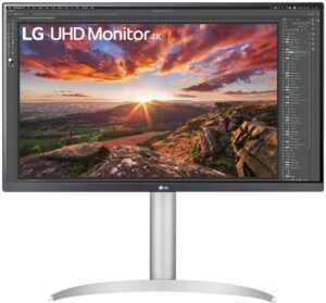 LG 27UP850-W 27 3840 x 2160 HDMI DisplayPort USB-C 60Hz Pivot Skærm - 27UP850-W.AED