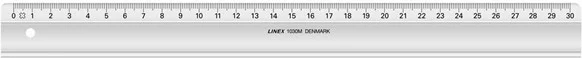 LINEX Lineal plast 30cm