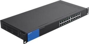 Linksys Business LGS124P Switch 24-porte Gigabit  PoE+