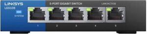 Linksys LGS105 5-Port Gigabit switch unmanaged