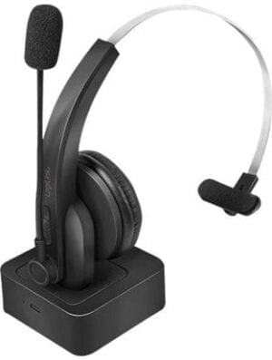 LogiLink Trådløs Headset Sort