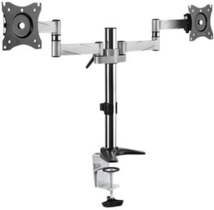 LogiLink Dual monitor desk mount Monteringssæt 2 skærme 13-27 - BP0077