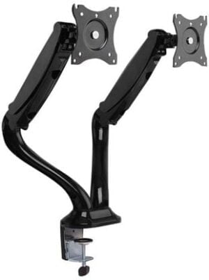 LogiLink Dual monitor desk mount Monteringssæt 2 skærme 13-27 - BP0041
