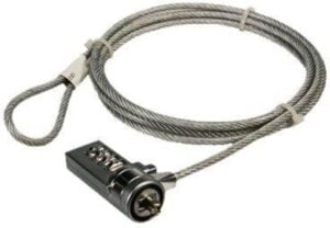 LogiLink - Sikkerhedskabelslås m/kode - 1.5 m