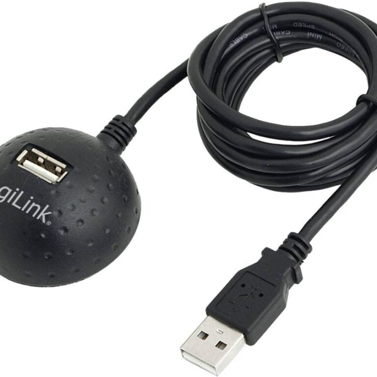 LogiLink USB forlængerkabel 1.5m Sort