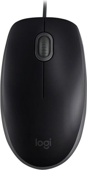 Logitech B110 Silent Optisk Kabling Sort