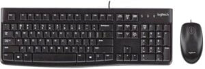 Logitech Desktop MK120 Tastatur og mus-sæt Kabling Belgien
